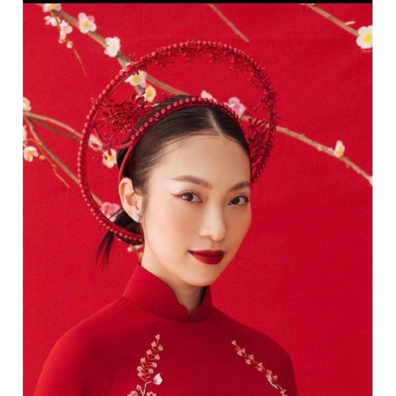 Mấn đội đầu cô dâu