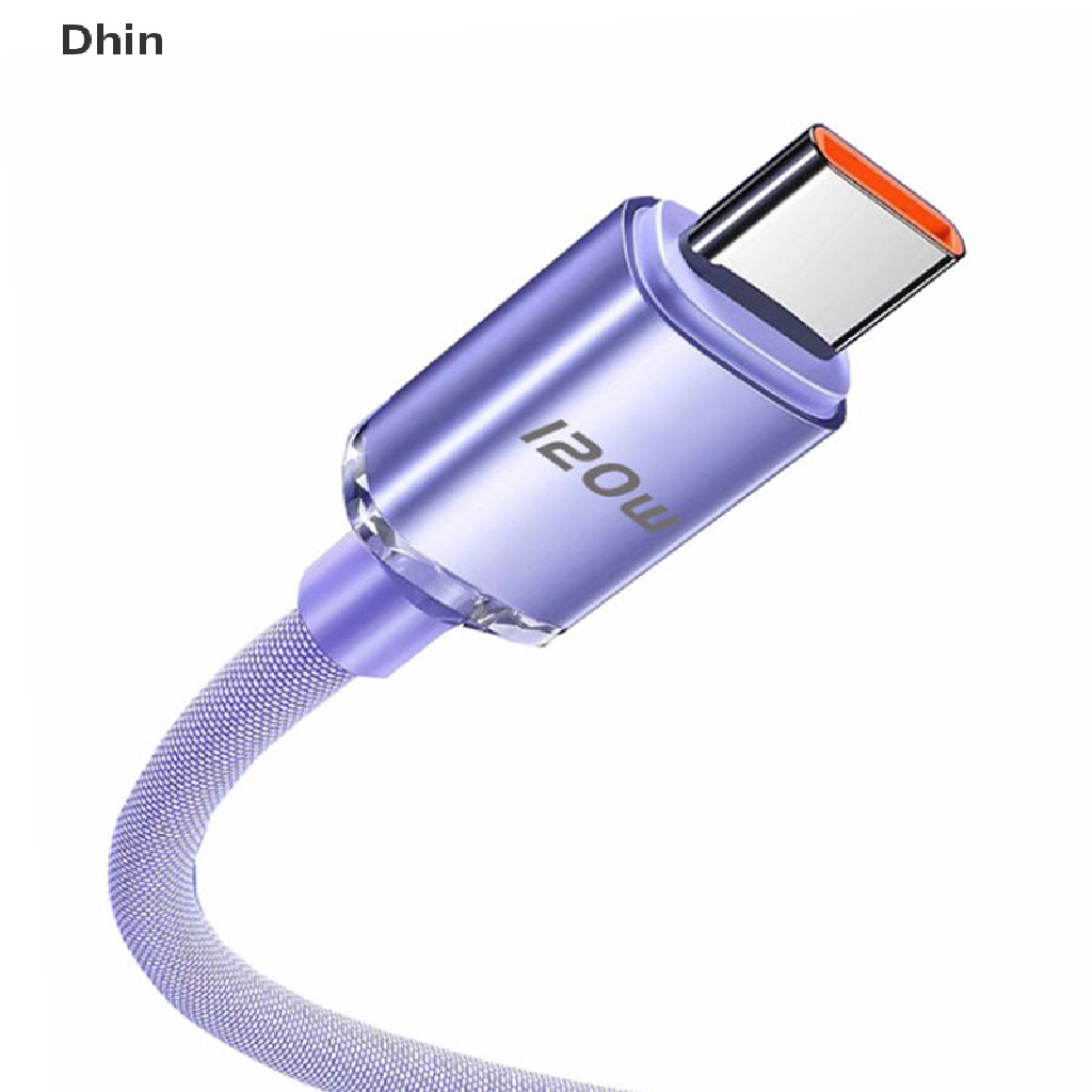Dây Cáp Sạc Nhanh USB Type C 6A 120W Chất Lượng Cao