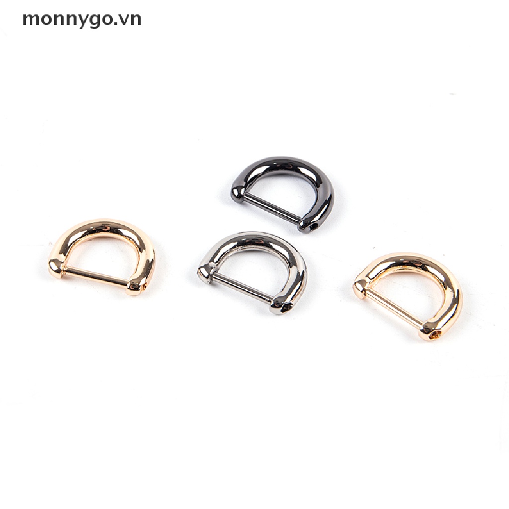 Khóa Kim Loại Chữ D Chuyên Dụng Cho Dây Đeo Túi Xách Da