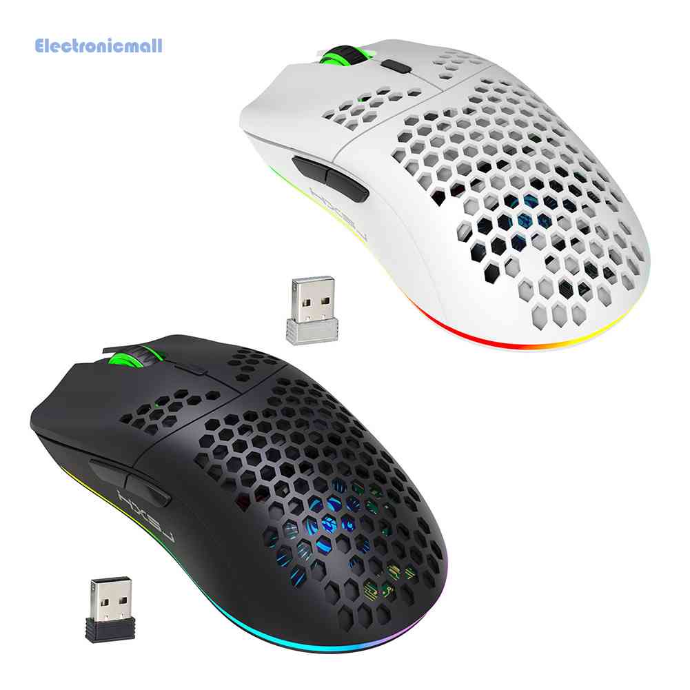 Chuột Không Dây Chơi Game HXSJ T66 7 Nút Lập Trình