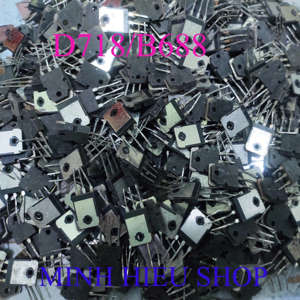 10 Chiếc Transistor D718 Hàng Tháo máy_ Loại Tốt_Bao sống