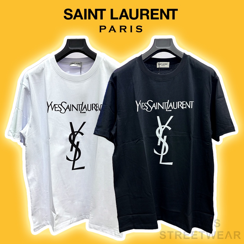 - Áo Tee SAlNT LAURENT Paris chất cotton, áo thun SLP cao cấp, áo phông ysl