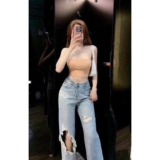 Áo quây không dây chất cotton siêu co dãn ôm body sexy tập nhảy ,gym ,đi biển | BigBuy360 - bigbuy360.vn