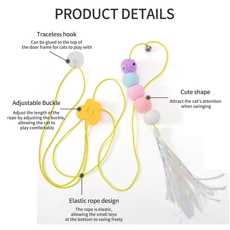 Gậy Đồ Chơi Tương Tác Vui Nhộn Cho Mèo Cưng