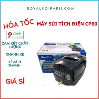 Máy sủi tích điện hồ cá Hailea CP60