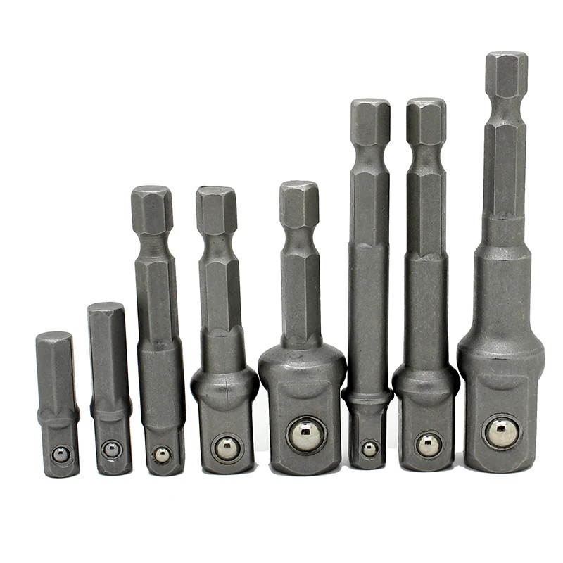 BỘ 8 ĐẦU CHUYỂN VẶN KHẨU CHO KHOAN PIN, KHOAN ĐIỆN CHUÔI LỤC GIÁC /HTB