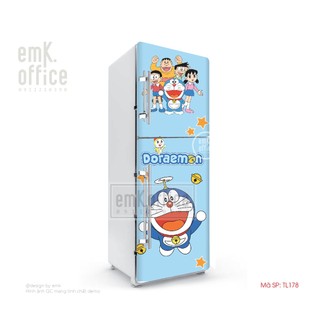 [Nhiều mẫu] Decal dán tủ lạnh, miếng dán tủ lạnh mẫu cute - CB10