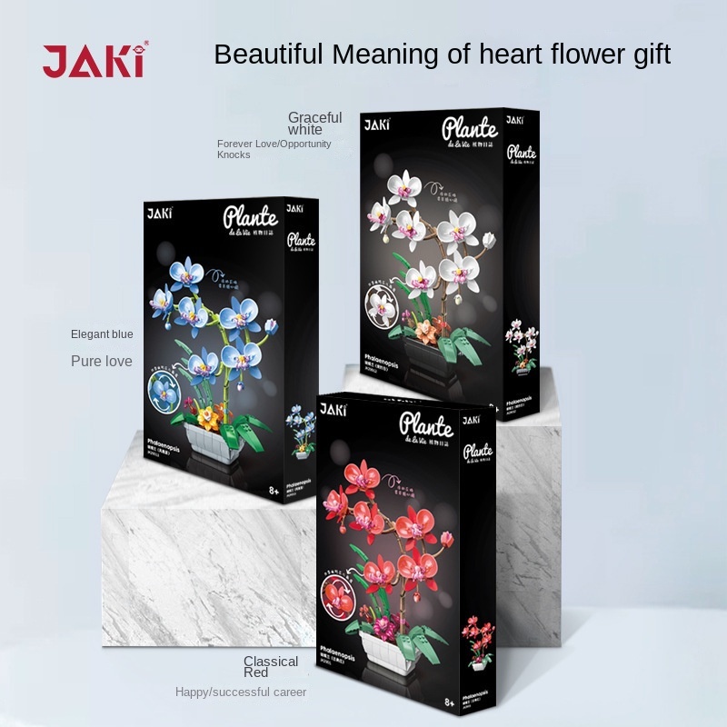 Bộ Đồ Chơi Lắp Ráp Hình Hoa Lan