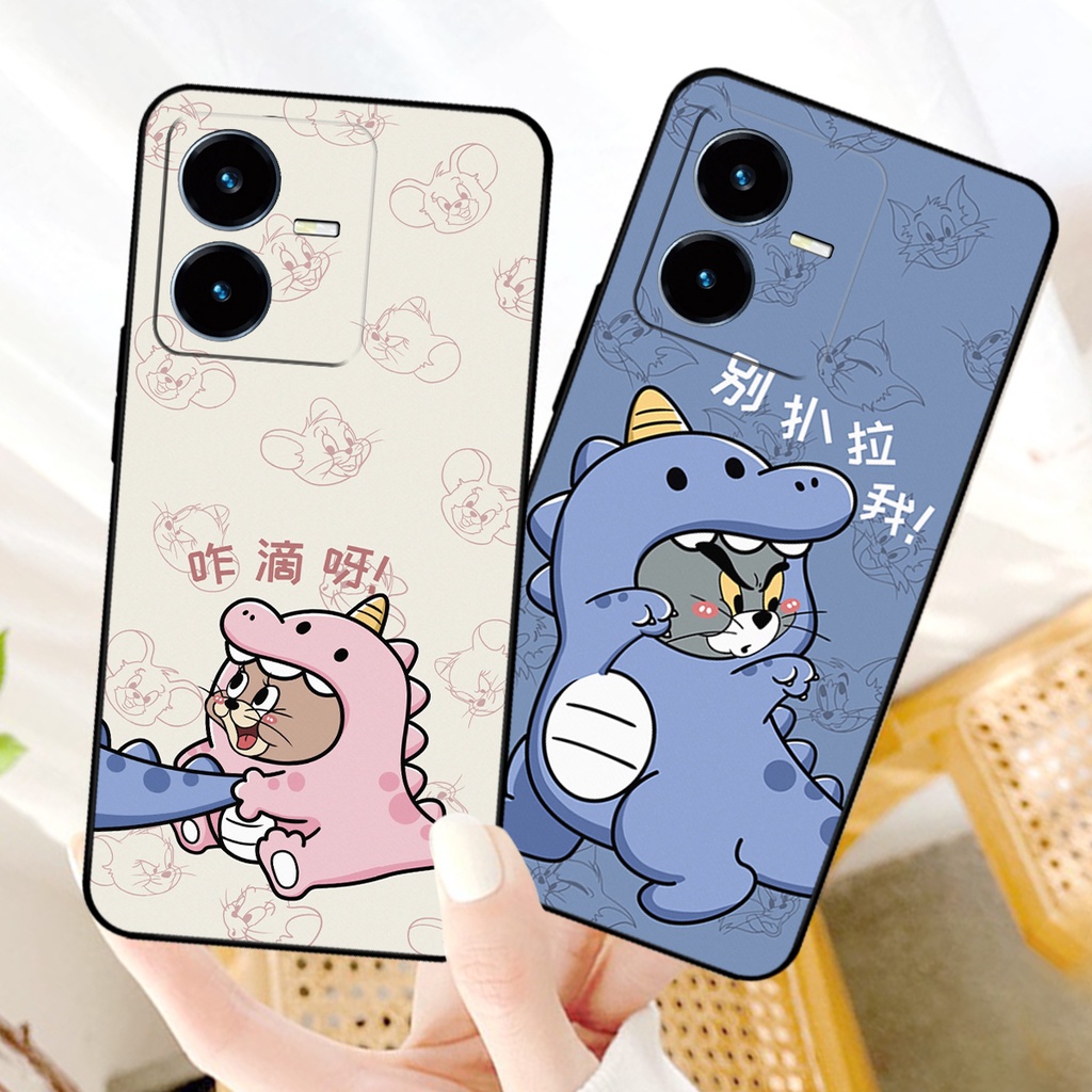 Ốp lưng Vivo Y22s / Vivo Y35 4G in hình dành cho các cặp đôi couple đáng yêu dễ thương