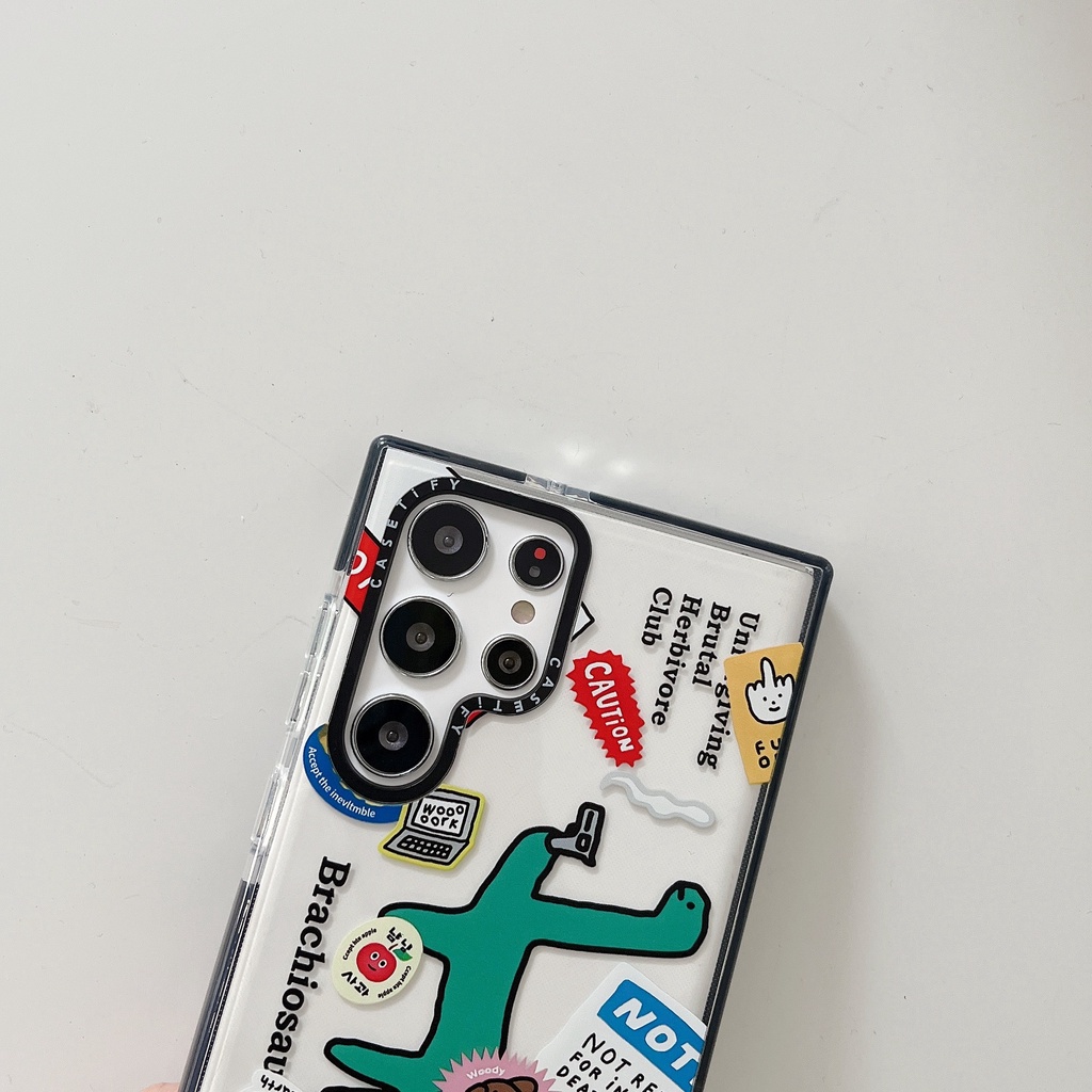 Ốp Điện Thoại TPU Hình Khủng Long Cho Samsung s23ultra s23 s22 + s22ultra s21 21 + s21ultra s20 s20 + s20ultra