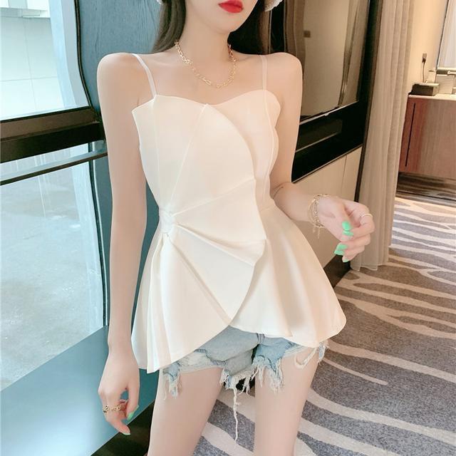 Áo Hai Dây Dáng Ôm Phong Cách Thời Trang Mới Mùa Hè 2023 Cho Nữ