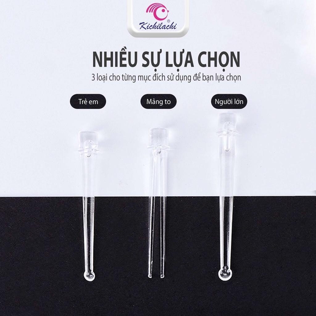 Dụng cụ lấy ráy tai phát sáng có đèn led cho bé Kichilachi, vệ sinh tai cho bé - Loki