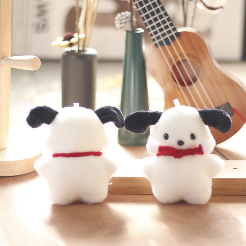 Móc Khóa Hình Búp Bê Nhồi Bông Sanrio Pochacco SY2 YS2