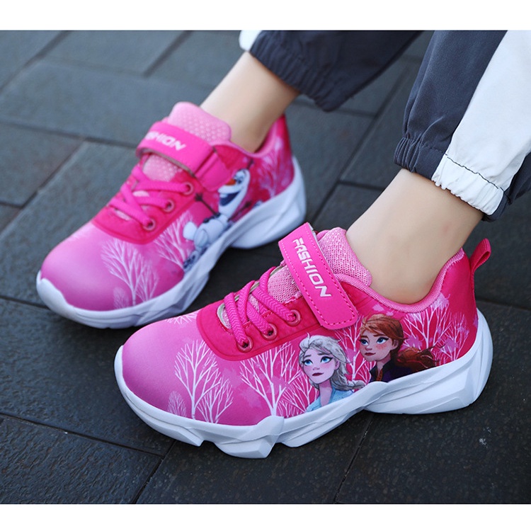 Giày thể thao công chúa Elsa cho bé gái 2-9 tuổi