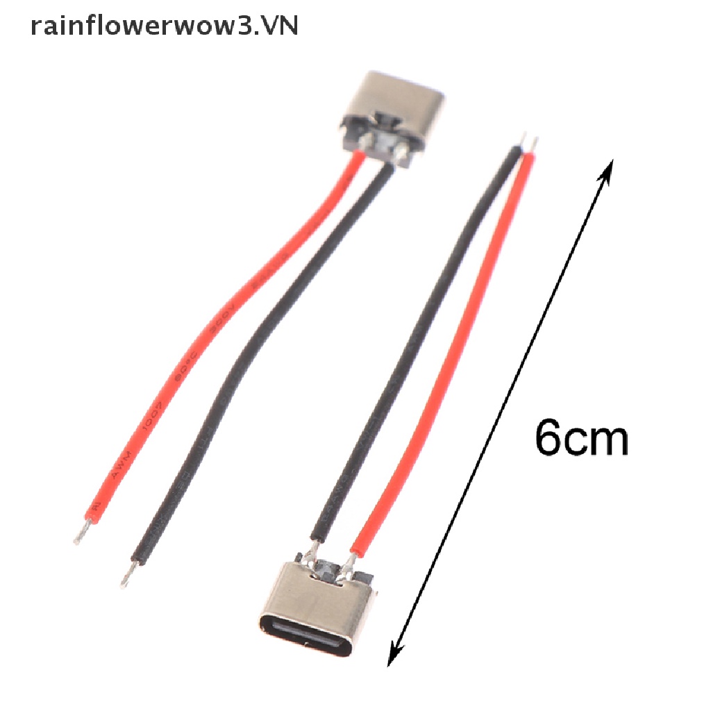 Ổ Cắm Hàn 2 Chấu Type-C 3A Chuyên Dụng Chất Lượng Cao