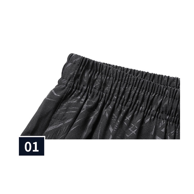 Quần Short Thể Thao Họa Tiết Rằn Ri Mau Khô Thời Trang Mùa Hè Cho Nam