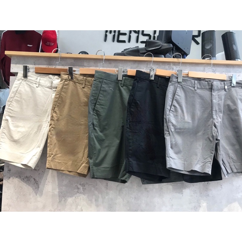 Quần đùi uni chất kaki