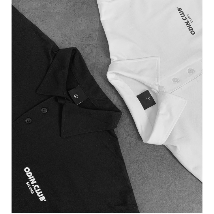 ÁO POLO OVERSIZE ODIN CLUB, ÁO PHÔNG CỘC TAY CÓ CỔ FORM RỘNG NAM NỮ ODIN, LOCAL BRAND ODIN CLUB