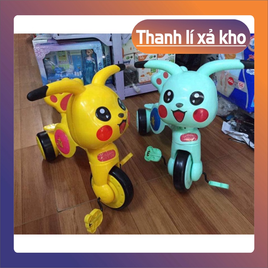 Xe đạp 3 bánh Pikachu phát nhạc cho bé