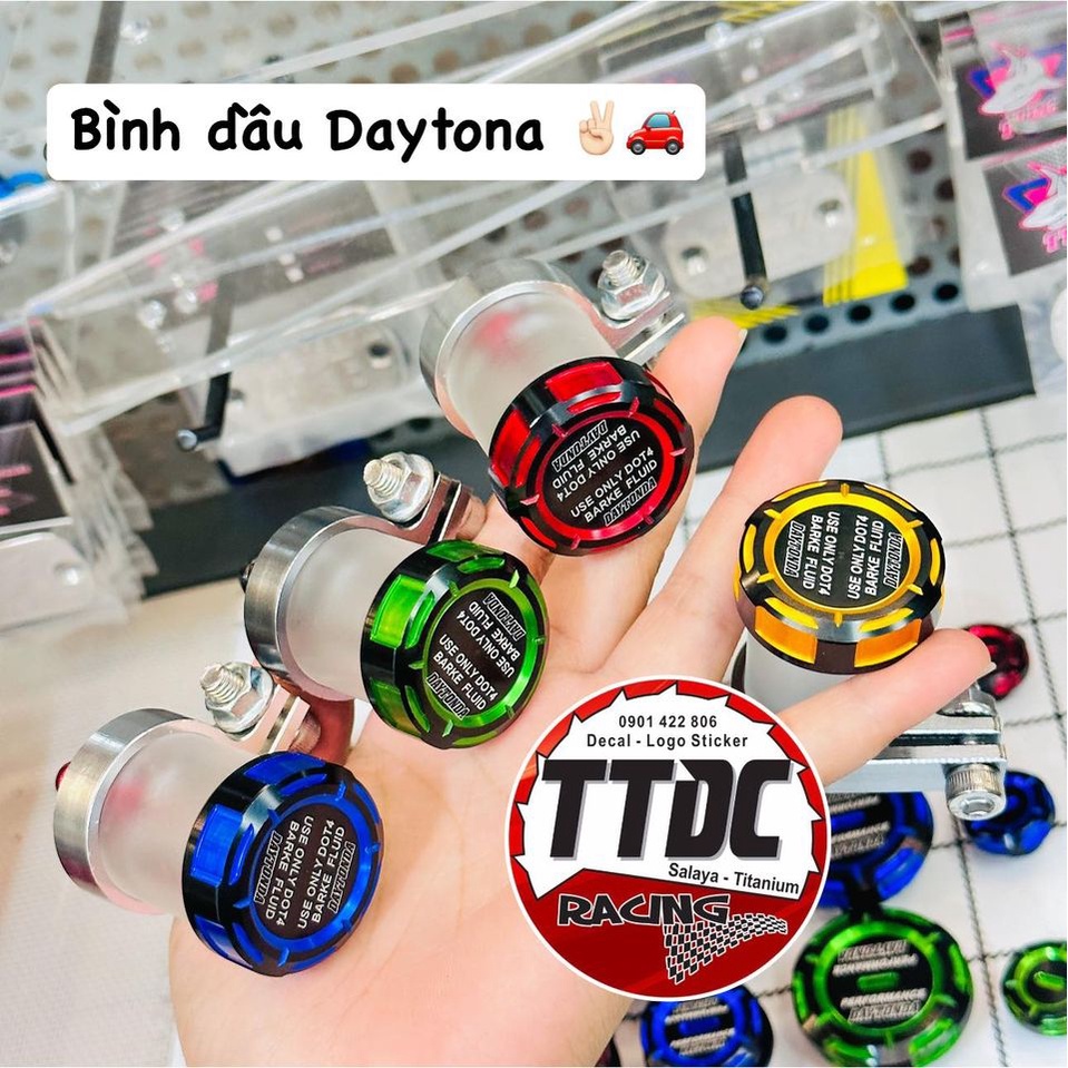 [Giá 1 bộ] Bình dầu Daytona đủ màu ✌🇹🇭