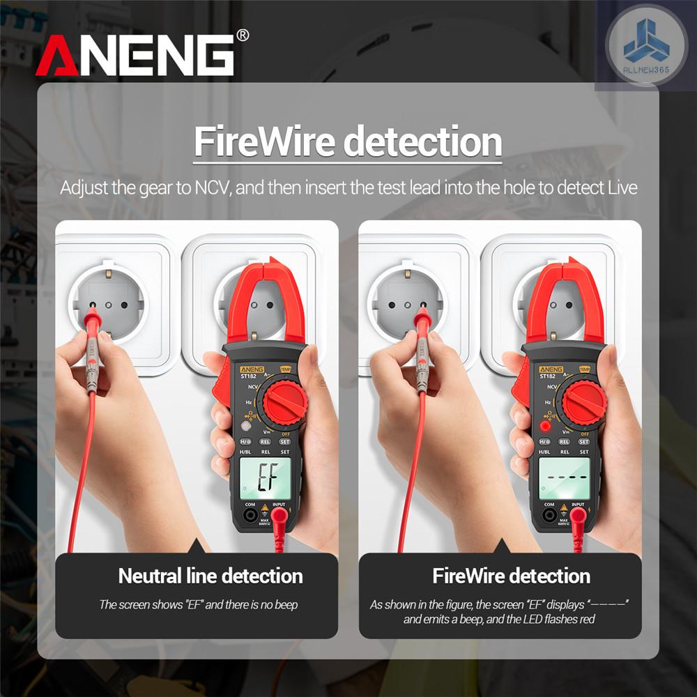 Vạn Năng Kế ANENG ST182 pro 4000 AC Kỹ Thuật Số 400A Có Đèn Nền NCV B130