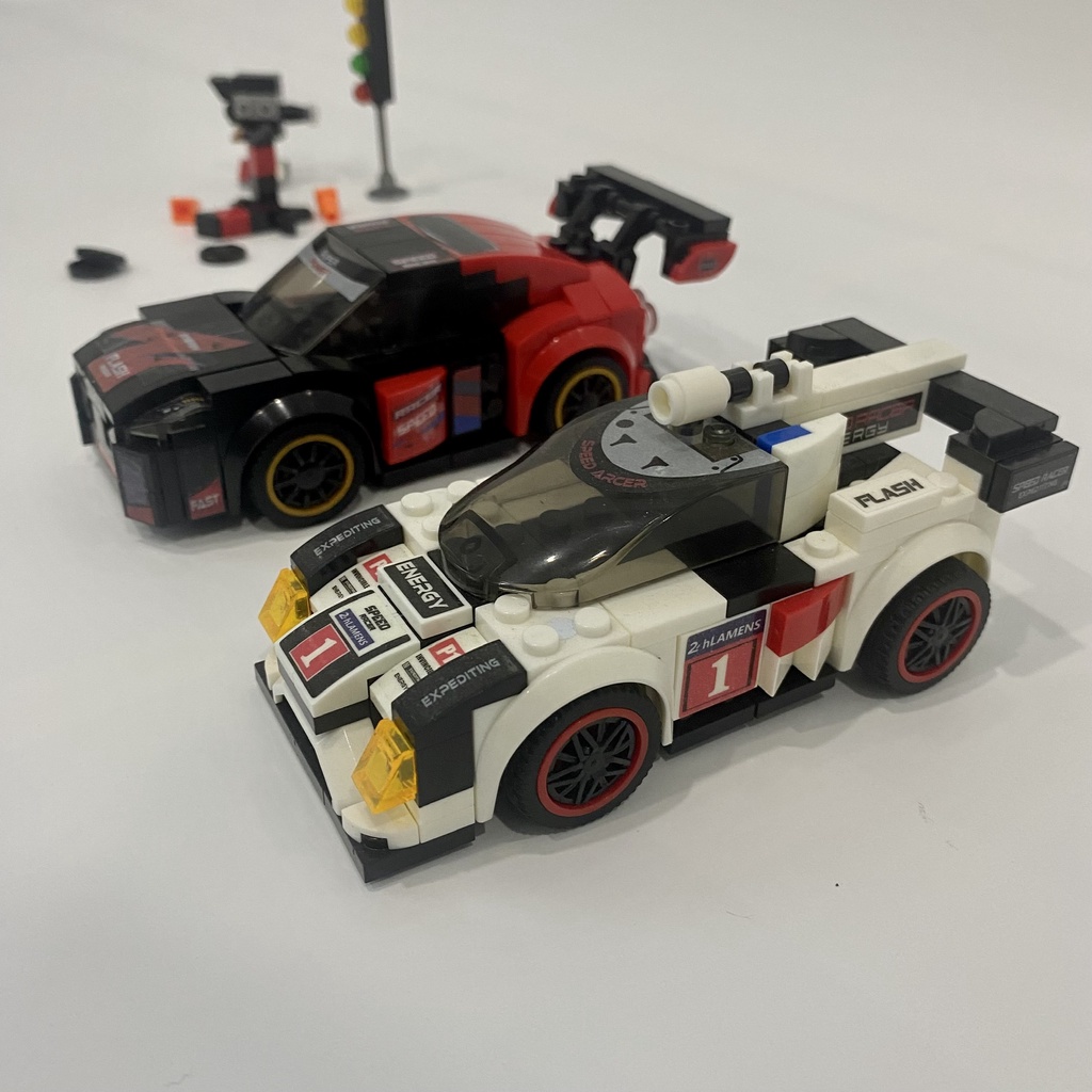 LEGO xe đua và robot 2in1 - đồ chơi trẻ em - chất liệu nhựa - mô hình xe đua