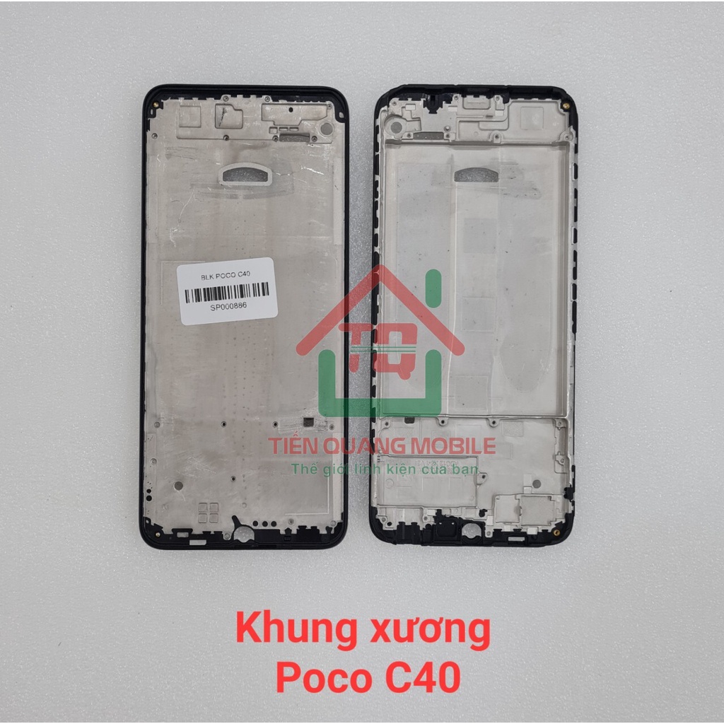 Bộ vỏ xiaomi poco c40