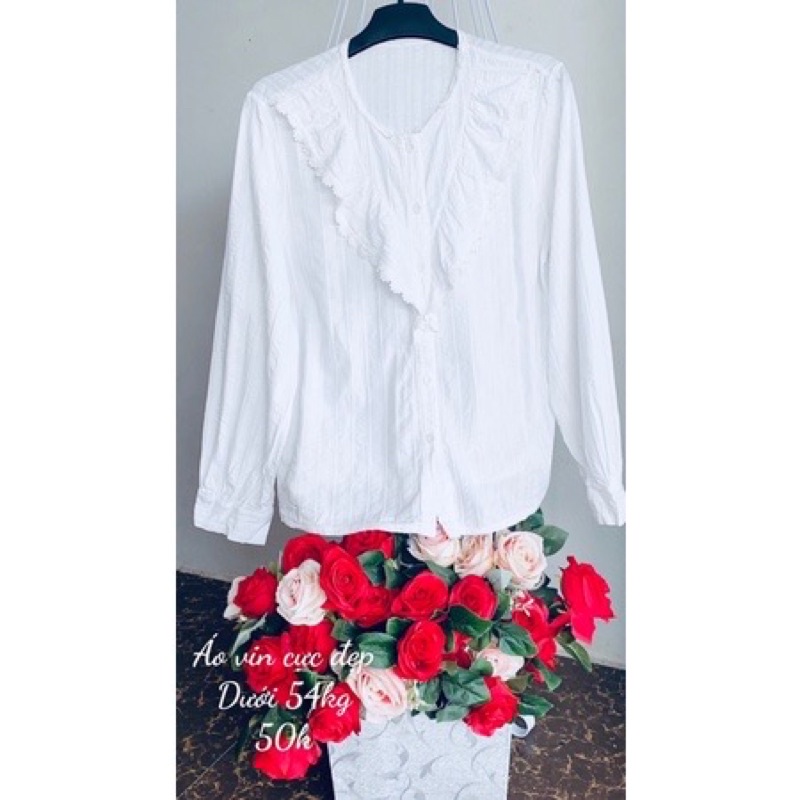 Áo vin trắng kiểu