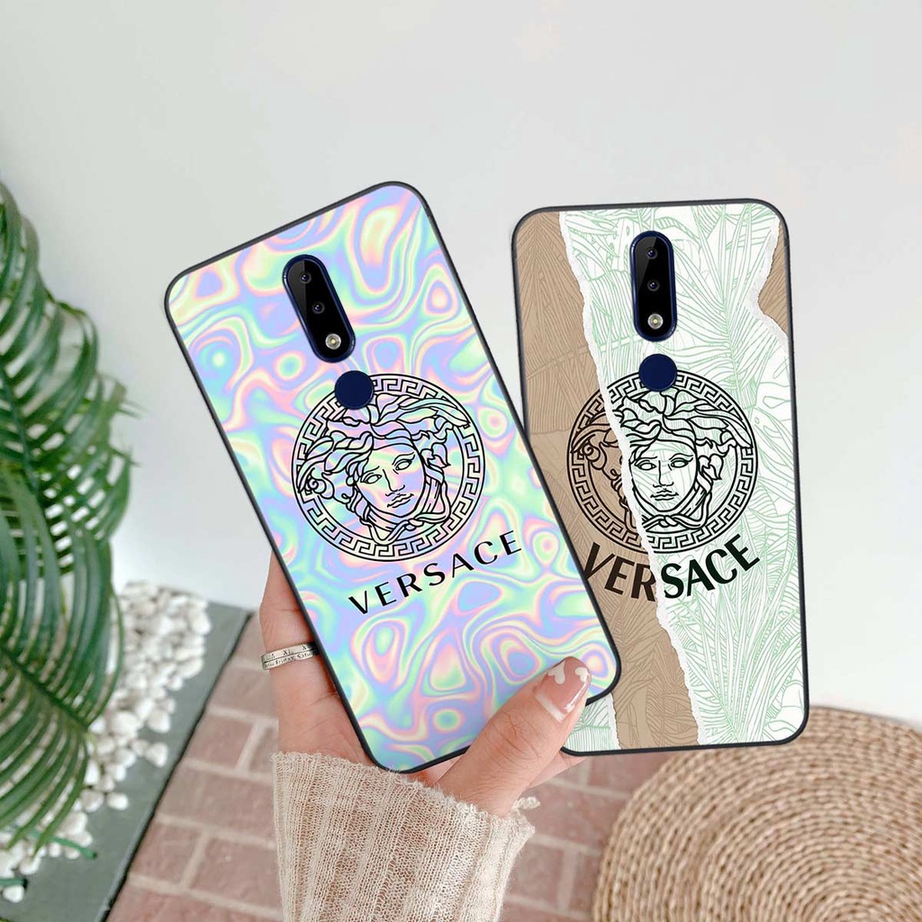 Ốp lưng Nokia X5 / X6 hình caro, thời trang hàng hiệu cao cấp, vỏ ốp rẻ đẹp