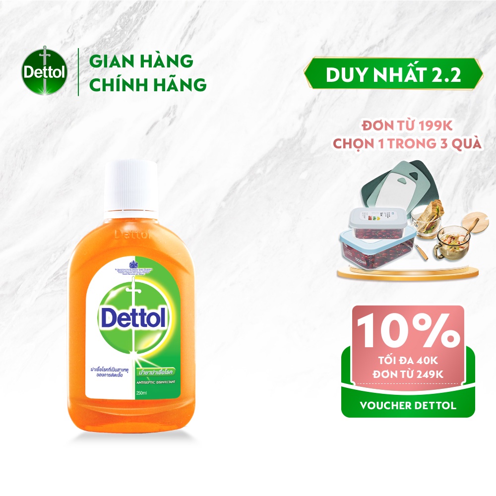Dung dịch diệt khuẩn đa năng Dettol 250ml