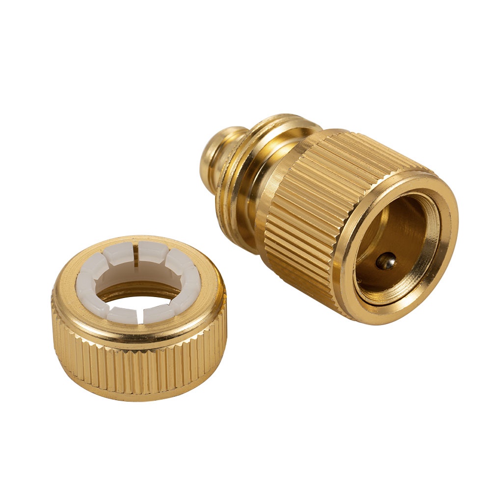 Đầu Nối Vòi Nước 1 / 2 &quot;Bằng Đồng Thau Tiện Dụng Cho Nhà Tắm