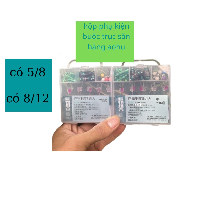 Hộp phụ kiện câu đài,AOHU  làm trục chuyên săn hàng chất lượng