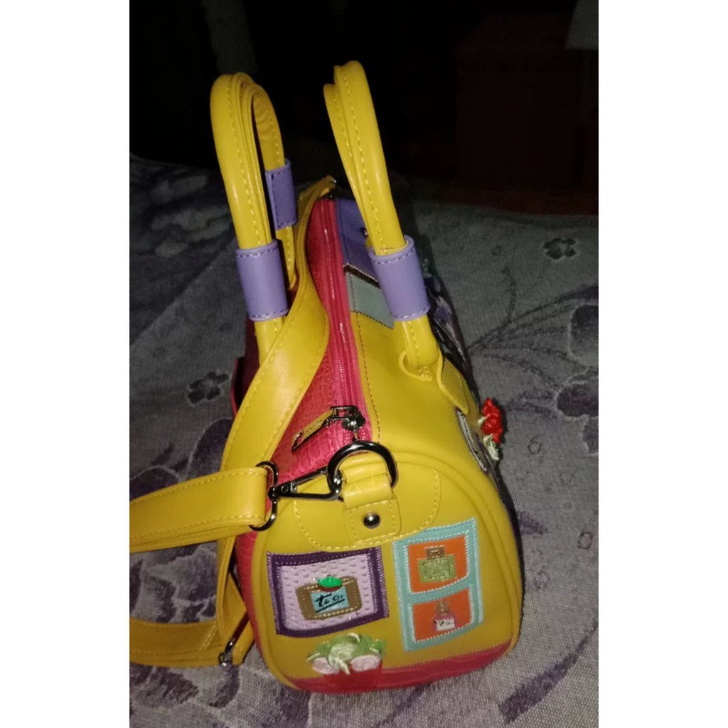 ORDER♥️Túi xách thêu 3D hoạ tiết Boston2 Size 3 màu