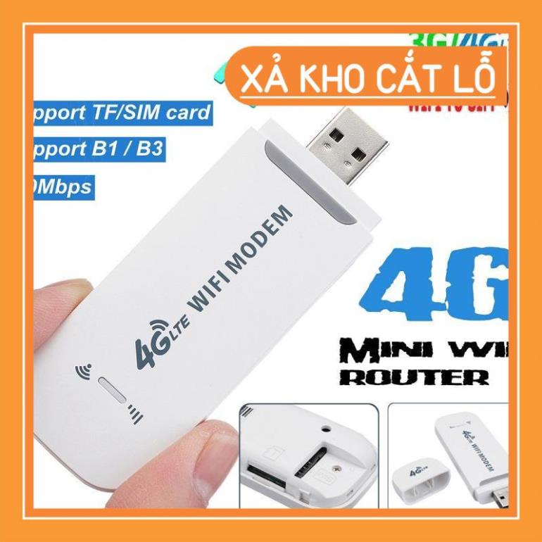 USB DCOM 3G 4G DONGLE phát Wifi từ sim 3G/4G dùng được đa mạng. BH 2 năm
