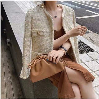 (HÀNG ORDER) Áo khoác dạ tweed Ulzzang