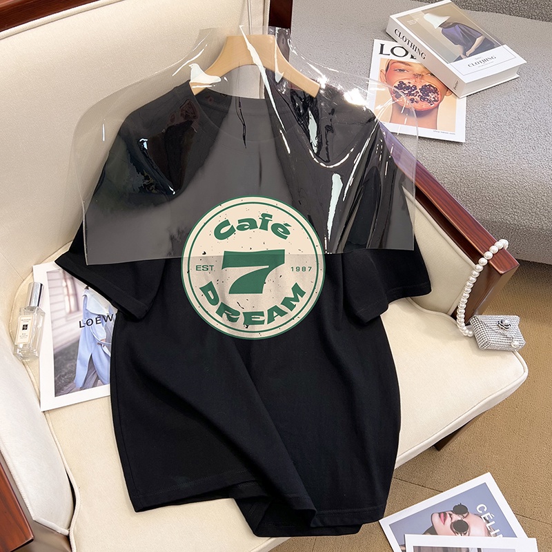 NRVP Áo Thun 100% Cotton Tay NgắN Plus Size Cho Nam Và Nữ