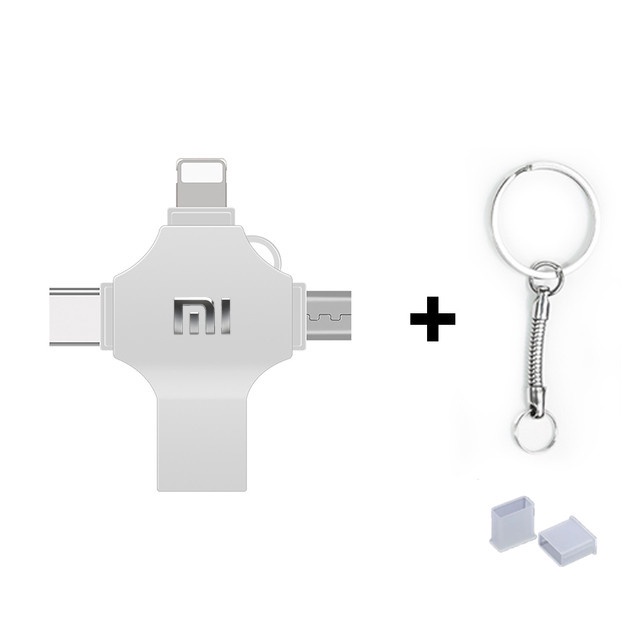 Đầu ĐọC Thẻ Nhớ Xiaomi 4 Trong 1 OTG usb 16gb 32gb 64gb Type-C / i / O / S / usb 1tb 2tb