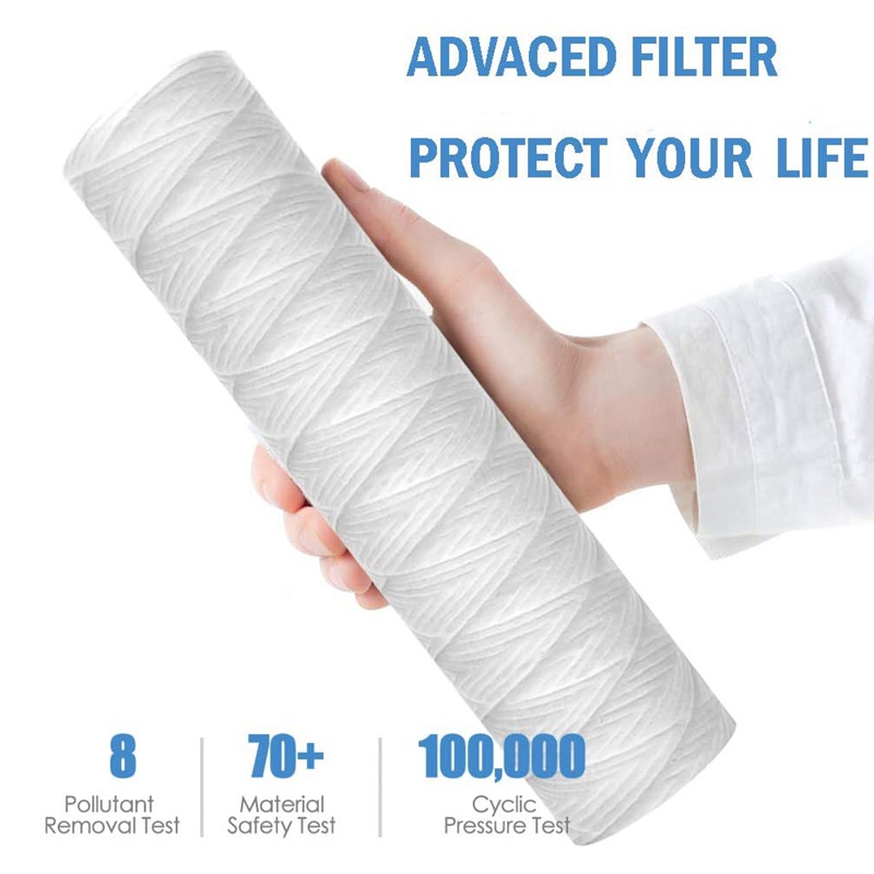 Set 6 Bộ Lọc Nước 5 Micrometre 10Inch Thông Dụng Thay Thế Cho Gia Đình