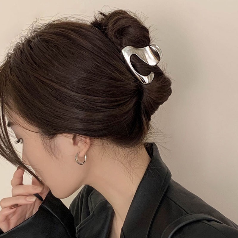 Kẹp Tóc Kim Loại Thiết Kế Độc Đáo Thời Trang