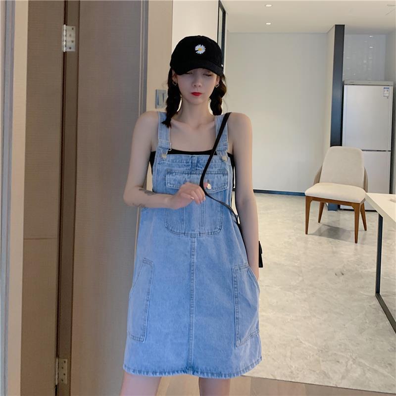 IELGY Đầm Dáng Rộng Thiết Kế Đơn Giản Phong Cách retro Cho Nữ