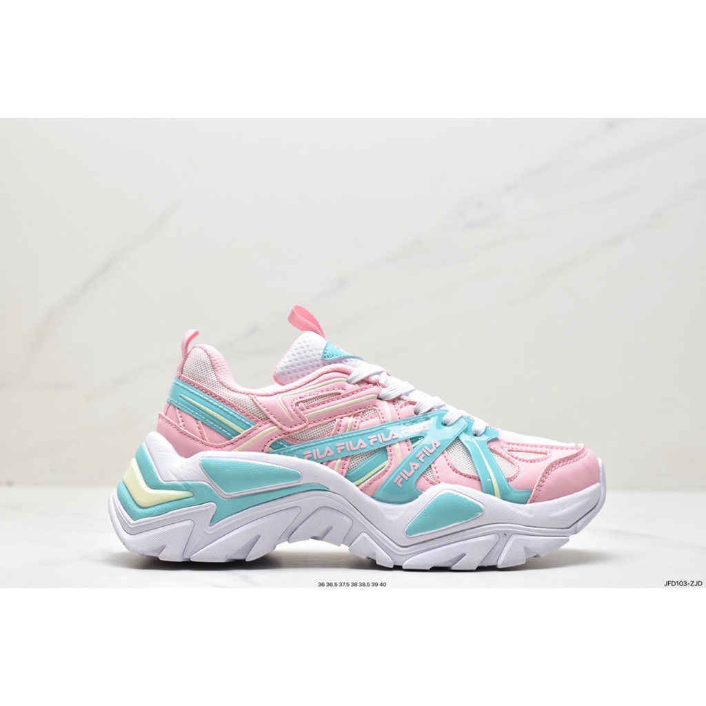 Giày Thể Thao Fila Tăng Chiều Cao Phong Cách Retro Size 35.5-44