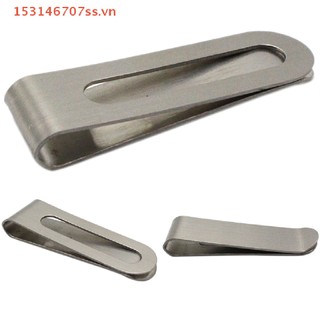 Kẹp inox giữ tiền / thẻ tiện dụng