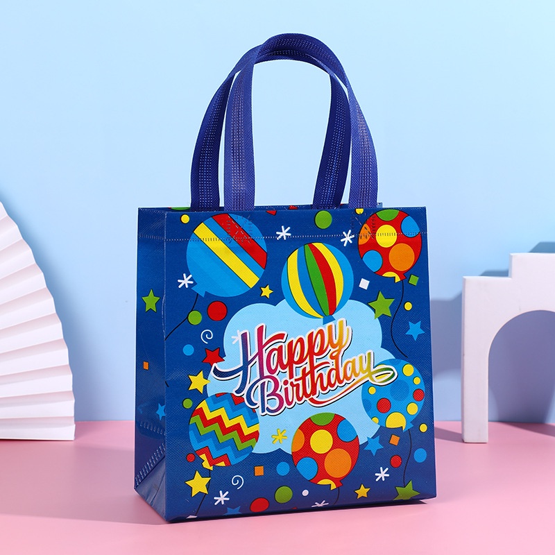 Túi Đựng Kẹo Bằng Vải Không Dệt Hàng Mới Dành Cho Tiệc Sinh Nhật Trẻ Em
