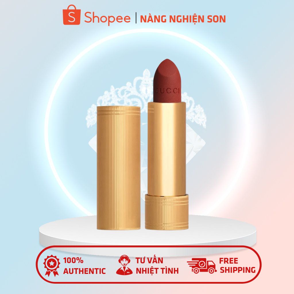 Son Lì Gucci Matte Mịn Như Nhung, Bền Màu, Trẻ Trung