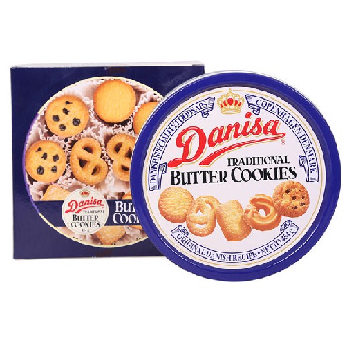 Hot Bánh Quy Bơ Danisa Hộp Thiếc  681g