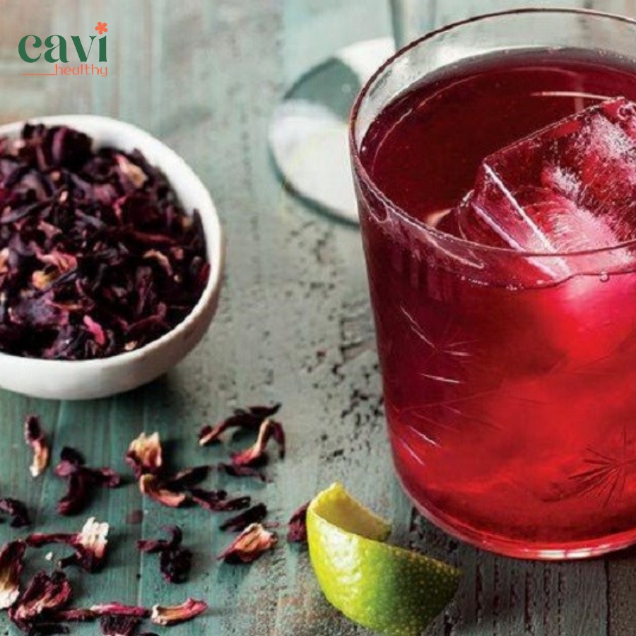 Trà Hoa Atiso Đỏ Hibicus 50gr sấy khô nguyên nụ hoa, loại đẹp không nát