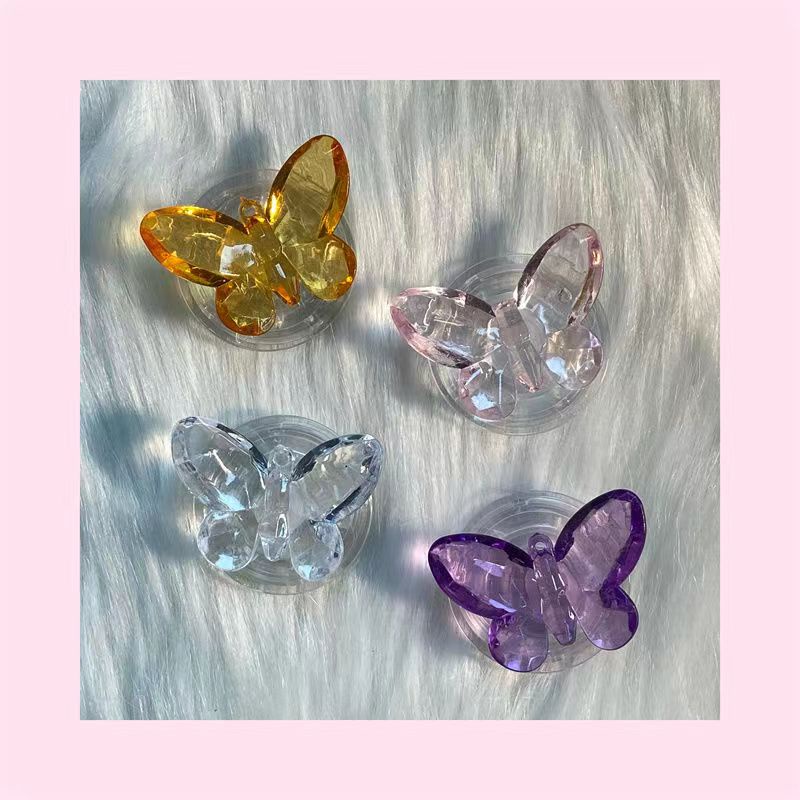 Giá Đỡ Điện Thoại Bằng Nhựa Acrylic Kiểu Dáng Hoạt Hình Dễ Thương