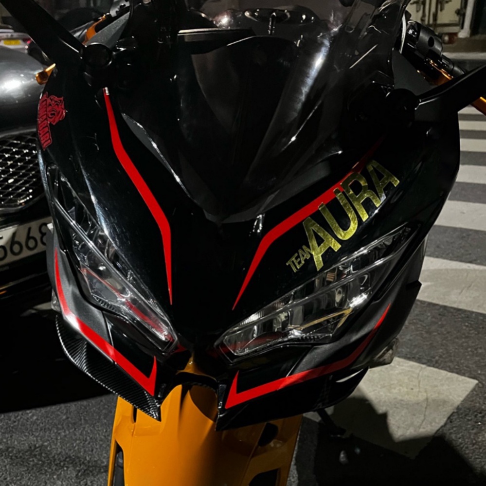 Miếng Dán Trang Trí Chống Nắng Chống Thấm Nước Cho Xe Mô Tô Kawasaki NINJA400 H2 H2SX