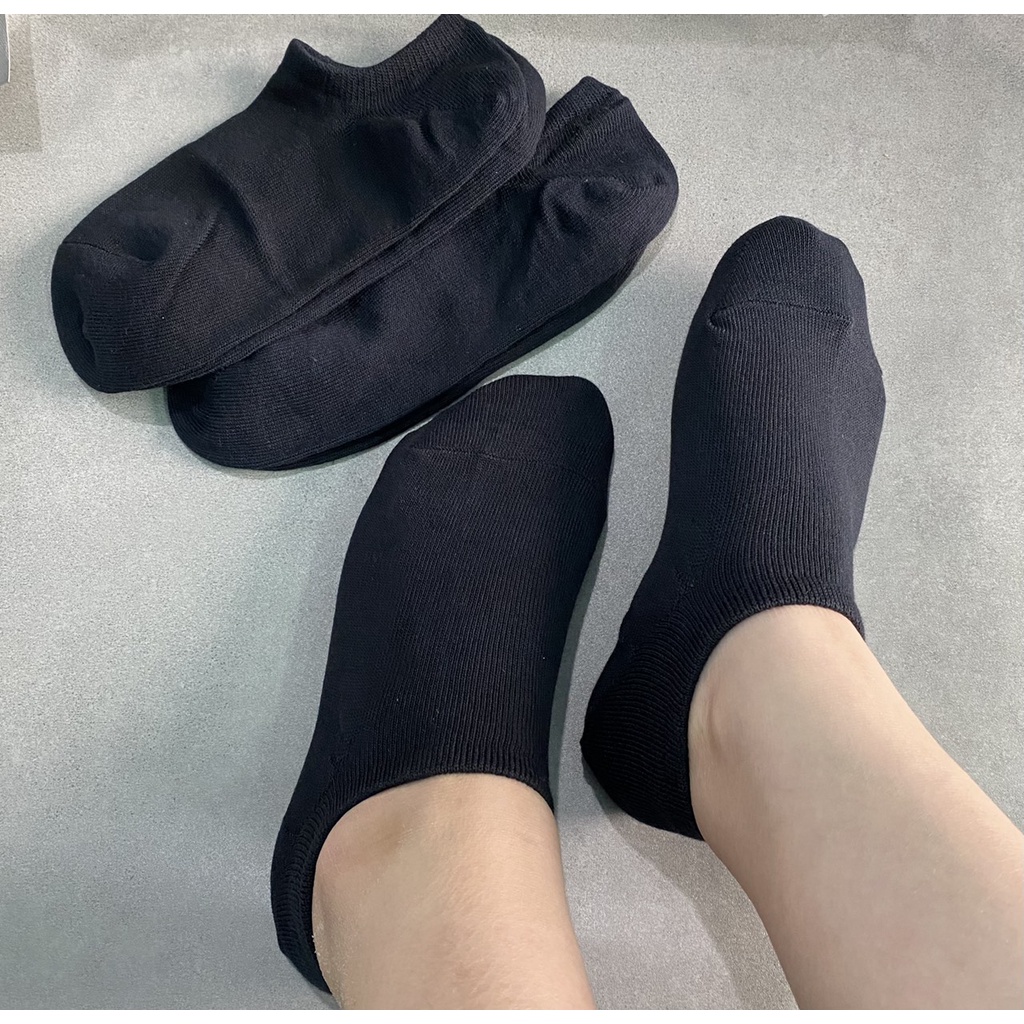 Tất vớ nam cổ ngắn Muji trơn sợi cotton organic mềm mát cho mùa hè size 39-43