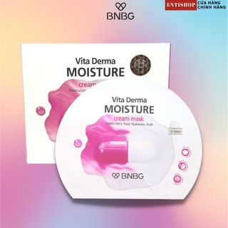 Combo 10 Mặt Nạ Kem Cấp Ẩm Đa Tầng BNBG Vita Derma Moisure Cream Mask 30ml